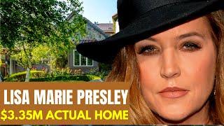 Lisa Marie Presley  A view Lisa Marie Presleys $3.35M Rented Calabasas Actual Mansion  House Tour