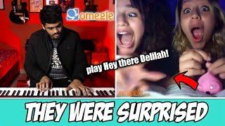 Indian Pianist goes on OMEGLE and take song request