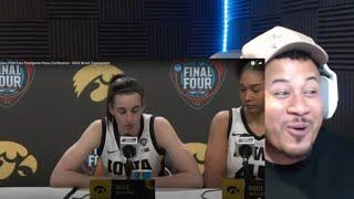 Caitlin Clark Iowa Final Four Postgame Press Conference Big Win vs Uconn 2024