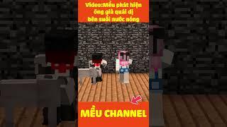 MINECRAFT NHƯNG CHỊ PANDA ĐÃ CÓ CHỒNG  MỀU SHORTS 14  MỀU #shorts #mềuchannel #redhoodvn #piratetv