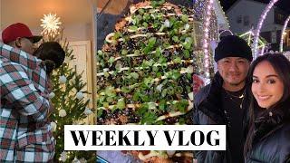 WEEKLY VLOG  Lost My Voice + Putting Up Decor