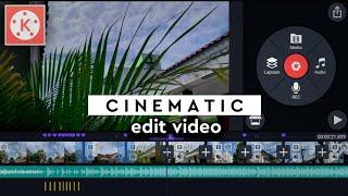 Cara Edit Video Cinematic Di Hp Android  Kinemaster Tutorial