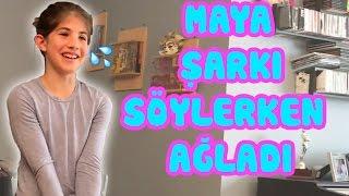 Maya Ako ya Doğum Günü Şarkısı Söylerken Ağladı  Bizim Aile Eğlenceli Çocuk Videoları