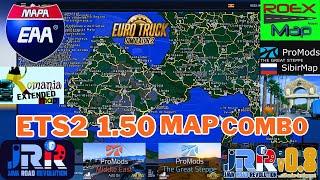 ETS2 1.50 GLOBAL MAP COMBO V2 RUSMAP EAA Roex 4.2 Trans-Siberian Truckway ROSMIDDLE EAST ADDON
