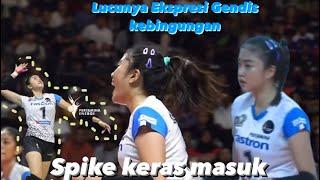 AKSI MEMUKAU GENDIS DI FINALFOUR PROLIGA 2023