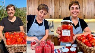 HOMEMADE CHOPPED TOMATO SAUCE  - Easy Recipe - Fatto in Casa by Benedetta