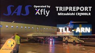 TRIPREPORT - SAS - Mitsubishi CRJ 900LR - Economy SAS GO - Tallinn TLL - Stockholm ARN