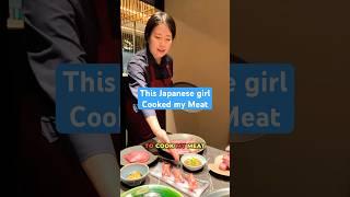 This Japanese girl cooked my meat