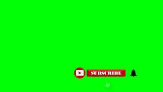 Free Subscribe Button  Green Screen Subscribe Button  No Copyright Subscribe Button