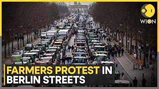 German farmers protest over diesel tax brings traffic to a standstill in Berlin  WION