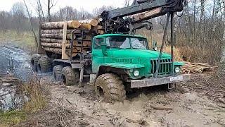 Soviet All Wheel Drive Military Trucks For Logging GMC FAP 1314 KRAZ URAL and Heavy off road