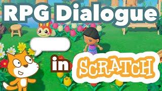 How to Make a Game with Branching RPG Dialogue  Scratch Tutorial