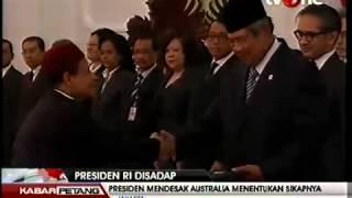 Presiden SBY Kecewa Australia Tak Klarifikasi & Minta Maaf
