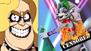 Mr Incredible becoming Canny Roxy and Chica FULL  FNAF Animation