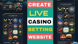 How To Make Your Own Casino Live Betting Platform Website With Admin Panel  Casino Gaming Script