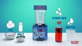 How to make your own SLUSH PUPPiES  SLUSH PUPPiE Machine