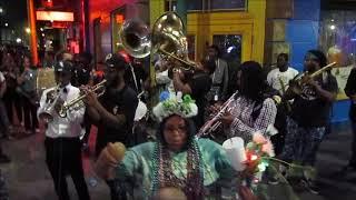 New Orleans Brass LIVE @ Chartres & Frenchmen New Orleans 3-17-2018