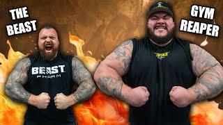 World Record Bench Press 400lbs x 40 REPS? ft. GYM REAPER