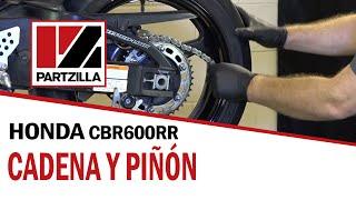 Cambio de Cadena y Piñón  Honda CBR  Partzilla.com