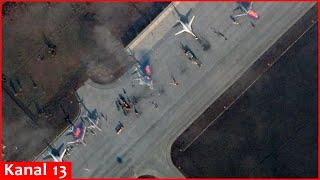 Ukrainian drones destroyed 6 Russian aircrafts and damaged 8 at the Rostov airfield