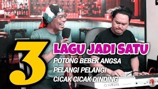  Mushup  3 Lagu Jadi Satu - Musisi Jenaka Makassar  Cover Parody