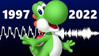 Why doesnt Yoshi sound like he used to?