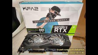 KFA2 Nvidia RTX 3060 12GB EX - MSI Kombustor Furmark 6500MB Stress Test w Artifact Scanner 40+ min