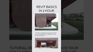 Learn Revit basics in ONE hour