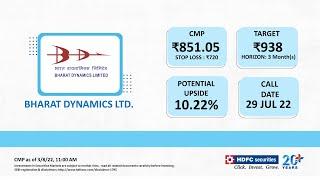 Stock Recommendation – BHARAT DYNAMICS LTD