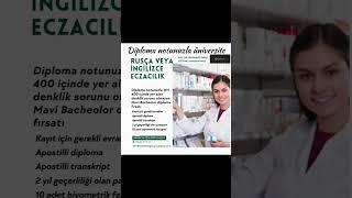 Sadece diploma notunuzla denklik sorunu olmadan Tıp Diş hekimliği Eczacılık okumak #RusyaTıpokumak