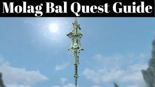 Skyrim Special Edition - How To Get Mace of Molag Bal - Daedric Weapon Quest Guide