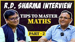 RD Sharma Sir How to excel in Maths? RD Sharma answers  Maths Tips  Tips for Maths Exam