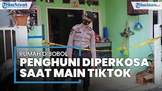 Rumah di Bintara Bekasi Dibobol Maling Penghuni Diperkosa saat Asyik Main Tiktok