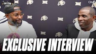 Deion Sanders on Media Hate Private Jet to See Recruit & More  Coach Prime Exclusive Interview