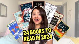 TOP 24 books I want to read in 2024 - Most Anticipated Releases