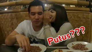 Dinar Candy dan Ridho illahi Lagi Makan Malam