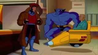X-Men The Animated Series - GAMBIT THIEVING AROUND
