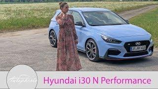 Hyundai i30 N Performance Fahrbericht  GIRLS REVIEW  Larissa testet - Autophorie