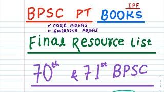 BPSC Prelims Books & Resources