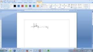 Cara Membuat Tanda Tangan Di Microsoft Word
