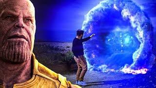 Creating the Thanos portal with VFX