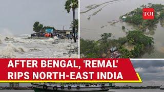 Dozens Of Lives 60000 Homes Wiped Out By Cyclone Remal Red Alert In Assam Meghalaya