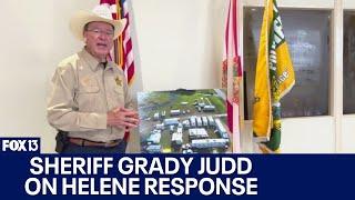 Sheriff Grady Judd on deployment of Hurricane Helene response team