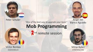 Mob Programming - the 2nd Remote Session