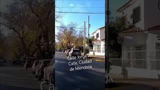 Calle Jorge A. Calle. Ciudad de Mendoza