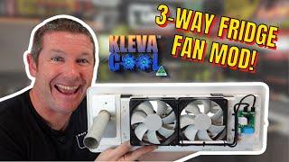 LIVE  Klevacool 3-Way Fridge External Fan Kit - the easy DIY Caravan Camper or Pop-Top accessory
