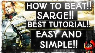 How to BeatDefeat Sarge in Shadow Fight 3