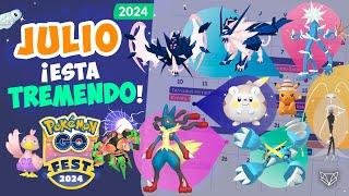  ¡ASÍ SERÁ JULIO EL MES DEL GO FEST Y EL ULTRABONUS EN POKÉMON GO Neludia