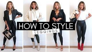 How To Style Leather Leggings