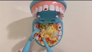 Toy asmr Dental care  Melissa and Doug Dentist kit 멜리사앤더그 치과 장난감 asmr